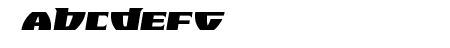 Black Bishop Semi-Italic