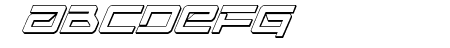 United Planets 3D Italic