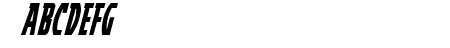 Prowler Condensed Italic