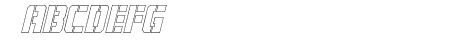 Covert Ops Outline Italic