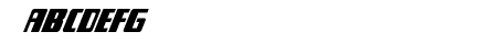 Typhoon Condensed Italic