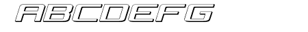 Concielian 3D Semi-Italic
