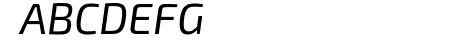 Exo 2 Italic