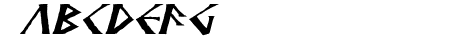 Anglodavek Italic