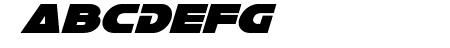 Han Solo Expanded Italic