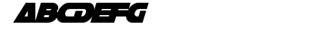 Han Solo Overlap Italic