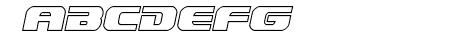 Dekaranger Outline Italic