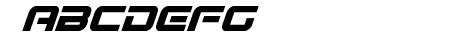Gunship Condensed Italic
