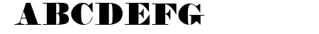 Fette Bauersche Antiqua U