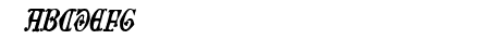 Westdelphia Condensed Ita