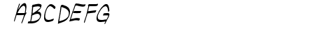 Ugly Kids Thin Italic
