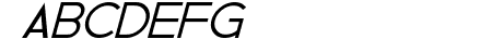 Geddes Italic