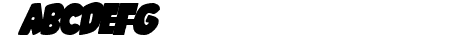 Shablagoo Overlap Italic