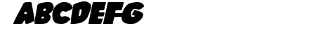 Shablagoo Expanded Italic