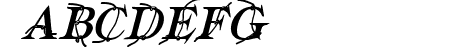 Typography ties Bold Ital
