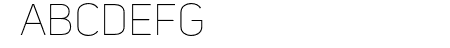 UniSansThinCAPS