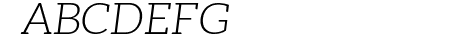 Aleo LightItalic