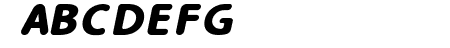 Simply Rounded Bold Itali