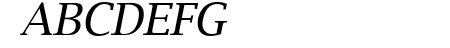 Luxi Serif Oblique