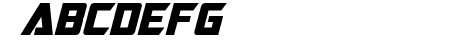 Optimus Bold Italic