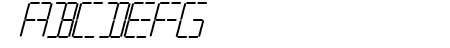 Silverball Bold Italic
