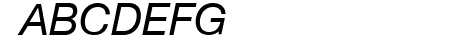 .Helvetica Neue Interface