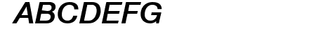 .Helvetica Neue Interface