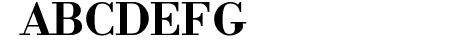 Libre Bodoni Bold