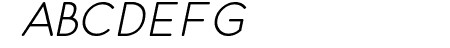 Leal italic