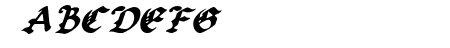 Uberh�lme Italic