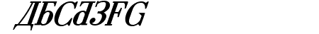 Cyberia Bold Italic