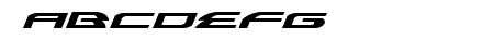 Alexis Expanded Italic