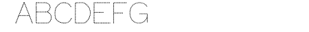 Trace Font for Kids