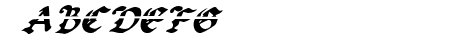 Uberh�lme Lazar Italic