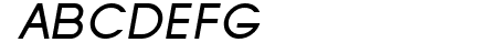 SF Old Republic SC Italic