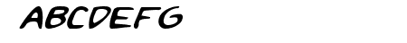 2Toon Expanded Italic