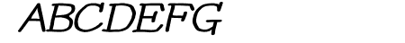YOzFontCP97 Bold Italic