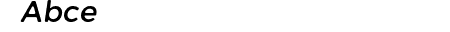 Trueno Round Italic