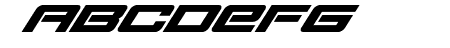 Sabre Shark Bold Italic