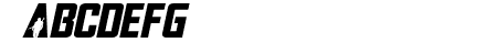 Mandalore Expanded Italic