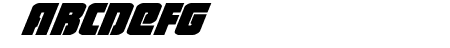 Heavy Falcon Super-Italic