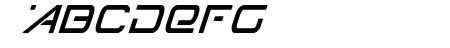 Foreign Alien Bold Italic
