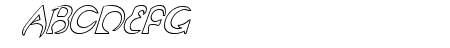 Oubliette Outline Italic