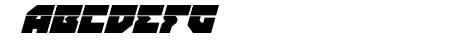 Dark Hornet Laser Italic