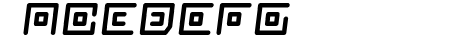 Neon Circuit Semi-Italic