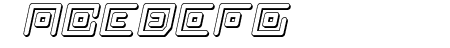 Neon Circuit 3D Italic