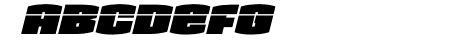 Team Galaxy Laser Italic