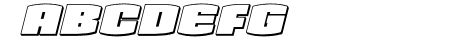 Team Galaxy 3D Italic