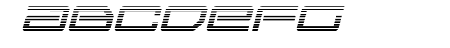 Sky Ridge Gradient Italic