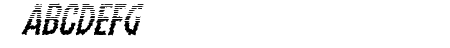 Ampire Halftone Italic